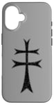 Coque pour iPhone 16 Écusson en croix de l'ordre du Saint-Esprit