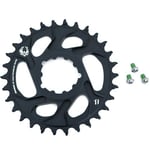 SRAM X-Sync 2 Eagle XX1 X01 Direct Mount 30T Chainring 6mm Offset 12 Speed,Black