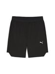 Puma Mens Training Fuse Stretch 7" Shorts - Black, Black, Size S, Men