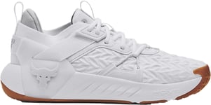 Fitnesskengät Under Armour UA Project Rock 6-WHT 3026534-100 Koko 41 EU