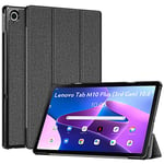 FINTIE Coque pour Lenovo M10 Plus 3rd Gen 10.6 Pouces 2022 (TB125 / TB128) - Étui Fin et Rigide Housse Pliable Légère, Protection pour Lenovo Tab M10 Plus 3ème Génération, Gris