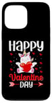 iPhone 13 Pro Max Unicorn Happy Valentine Day Couple Funny Unicorns Lovers Case