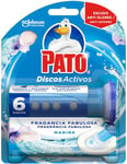 Pato Duck WC Active Discs Device + 6 Refills Marine Freshness 7 u