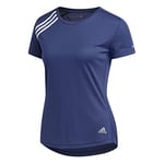 Adidas Run It Tee 3S T-Shirt - Tech Indigo, X-Large