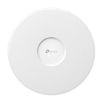 TP-Link Omada Pro BE19000 Ceiling Mount Wi-Fi 7 Access Point Unprecedented Wi-Fi 7 Speeds: Simultaneous 11520 Mbps on 6 GHz   5760 Mbps on 5 GHz   and