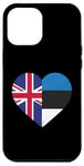 iPhone 12 Pro Max Estonian heritage UK Estonia British Flag Estonia Flag Case