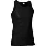 JBS Classic Singlet Svart bomull Small Herr