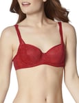 Triumph Womens Amourette Charm Padded Bra - Red - Size 36DD