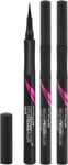 Maybelline Hyper Precise All Day Liner Matte Black, Ultra-Thin Felt Tip Brush fo