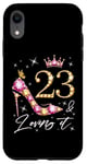 iPhone XR 23 & Loving it 23rd Birthday 23 Years Old Woman Queen Bday Case