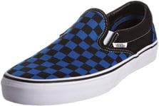 Vans Unisex Adult Classic Slip On Checkerboard Princess Blue/Black VLYF1Y4 4.5 UK