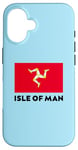 Coque pour iPhone 16 Isle Of Man Flag