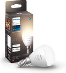 Philips Hue White Smart Light Bulb Lustre [E14 Small Edison Screw] with Bluetoo