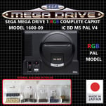 SEGA MEGA DRIVE 1 RGB COMPLETE CAPKIT | FOR 1600-09 RGB MODEL | IC BD M5 PAL V4