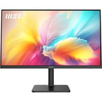 MSI Modern MD272QXP Écran Bureautique 27 WQHD - Dalle IPS 2560x1440, 100Hz, Confort Oculaire, Montage VESA, Haut-Parleurs Intégrés, Réglable 4 Directions - HDMI 1.4b, DisplayPort 1.2a, USB 2.0