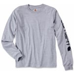 Tee-shirt manches longues - Sleeve EK231- gris clair - taille XL CARHARTT