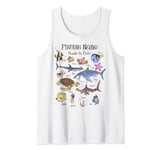 Disney Pixar Finding Nemo Fish Guide Tank Top