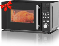 Smad 20L Combination Microwave Oven 8000W Convection Grill 1200W Digital Display