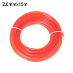 2.0mmx15m 2.4mmx10m Grass Trimmer Line Nylon Brush Cutter Wire