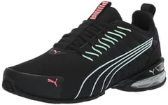 PUMA Women's Voltaic Evo Cross Trainer Sneaker, Black-passionfruit, 5.5 UK