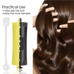 6Pcs Hair Rollers Wave Heat Perm Rod Hair Clip Curlers Hairdressing Tool Wit Ggm