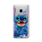 ERT GROUP Coque de téléphone Portable pour Samsung S9 Original et sous Licence Officielle Disney Motif Stitch 001 Parfaitement adapté à la Forme du téléphone Portable, partiel imprimé