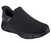 Skechers Homme Slip ins Mains Libres Bobs B Flex Resilient Edge Basket, Noir/Textile, 43 EU