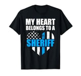 my heart sherif belongs to a police officer T-Shirt