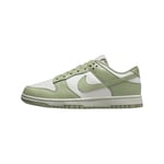 Nike Femme Dunk Low Sneaker, Olive Aura Sail Coconut Milk White, 40 EU