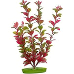 Marina Aquascaper Plante Aquatique en Plastique pour Aquarium Ludwigia Rouge 30 cm