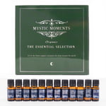 Mystic Moments | The Organic Essential Selection - Pure Essential Oils 12 x 10ml