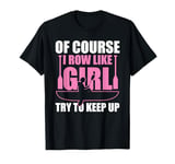 Cute Rowing For Women Girls Paddling Oar Row Machine Rower T-Shirt