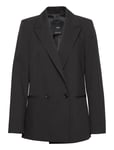 Double-Breasted Blazer Black Mango