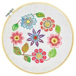 Pony Easy Stitch Embroidery kit Floral - 1pc