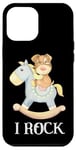 Coque pour iPhone 12 Pro Max I Rock Funny Baby Toddler Musicien Gag Joke Kids Music Fun