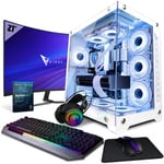 Vibox VII-222 SG PC Gamer - 27 100Hz Écran Pack - Intel i7 14700F Processeur 5.2GHz - Nvidia RTX 4060 8Go - 16Go RAM - 1To NVMe M.2 SSD - 700W PSU - Windows 11 - WiFi