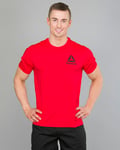 Reebok ActivChill Graphic Move Tee - Primal Red - L