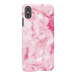 Happy Plugs 9343 Iphone XS Max Case, Pink Marble