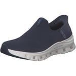 Skechers Femme Glide-Step Pro Everyday Citizen Basket, Bleu Marine, 39.5 EU