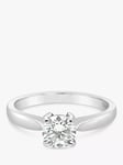 Milton & Humble Jewellery Pre-Loved Platinum Solitaire Round Diamond Ring