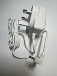 White Replacement for 6V AC Adaptor Charger for Tommee Tippee 71028 Baby Monitor
