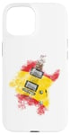 iPhone 15 Electric Guitar Spanish Flag Spain Guitarist Musician Case