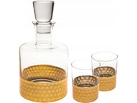 Secret De Gourmet Whisky Karaffel + 2 Sarah Glass, Sett