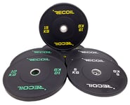 Viktpaket 60kg Bumper Plates Svart Pro - Recoil