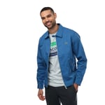 Lacoste Mens Zipped Organic Cotton Gabardine Jacket in Blue Polycotton - Size EU 48 (Mens)