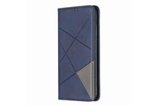 Hsmy Coque et étui téléphone mobile Etui de protection folio magnétique pour samsung galaxy a21 - bleu