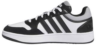 adidas Men's Hoops 3.0 Shoes, Cloud White/core Black/Grey Two, 4 UK