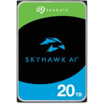 Seagate SkyHawk AI 20 TB SATAIII 512 MB 3,5" hårddisk