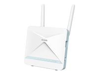 D-Link EAGLE PRO AI G416 - Trådlös router 3-ports-switch - 1GbE - Wi-Fi 6 - Dubbelband - 3G, 4G