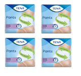 4 SACHETS DE TENA PANTS MAXI TAILLE L DE 8 PIÈCES